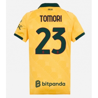 Billige Fotballdrakt AC Milan Fikayo Tomori #23 Replika Tredjedrakt Dame 2025-26 Kortermet